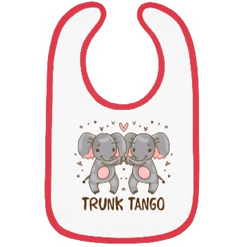 Discover Dancing Elephants: Trunk Tango Bibs