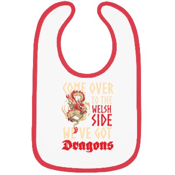Discover Dragon Middle Ages Fire Bibs