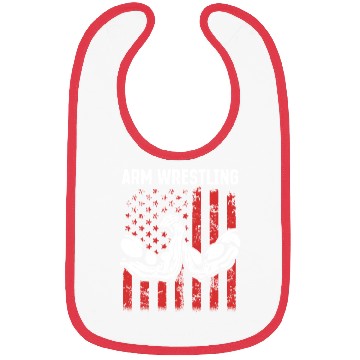 Discover Armwrestling Arm Wrestling US Flag Arm Wrestler Bibs