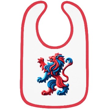 Discover Scottish Lion Large Bibs