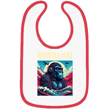 Discover gorilla robot Bibs