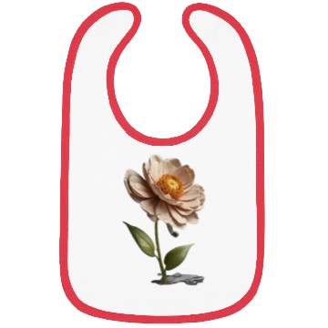 Discover abstract flower Bibs