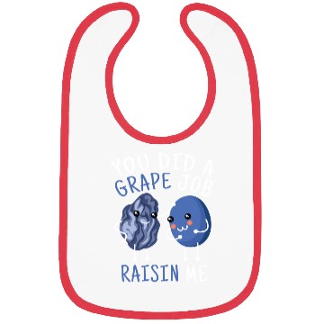 Discover Grape Job Raisin Grapes Bibs