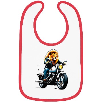 Discover Lion Riding Motorcycle Bibs