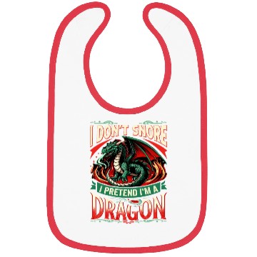 Discover Dragon Whisperer - I Don't Snore Bibs