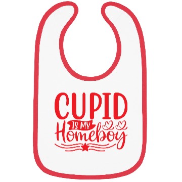 Discover Cupid is My Homeboy Bibs