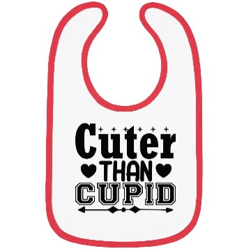 Discover Cuter Than Cupid - Valentines Day Designs Bibs