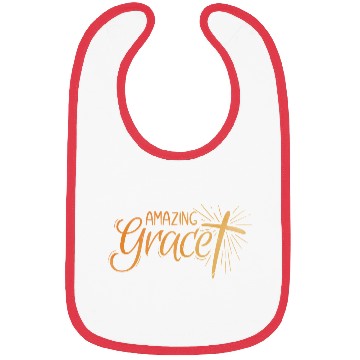 Discover Amazing Grace Lettering Bibs