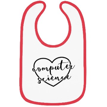 Discover Computer Science Heart Computer Science Teacher Bibs