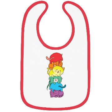 Discover Gay Pride Cat Pet Lover Gift Bibs