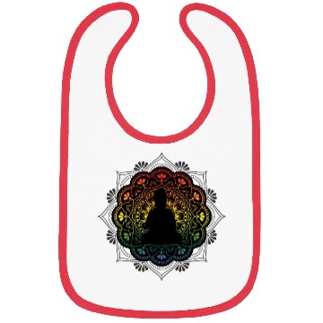 Discover Rainbow Spirit Spiritually Person Gift Bibs