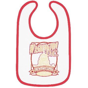 Discover Washington D.C. Souvenir Satire Bibs