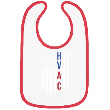 Discover HVAC Technician US American Flag HVAC Mechanic Bibs