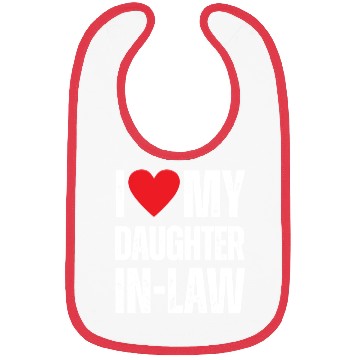 Discover I Love My Daughter in Law Bibs
