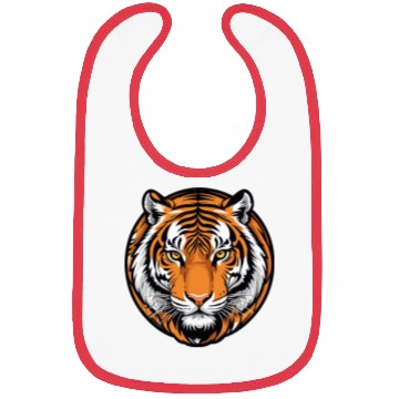 Discover Tiger Majesty - Bold Striped Predator Bibs