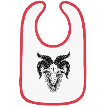Discover Devil Baphomet Goat Head Bibs