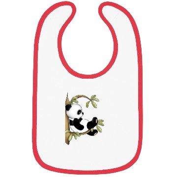 Discover The Baby Panda Bibs