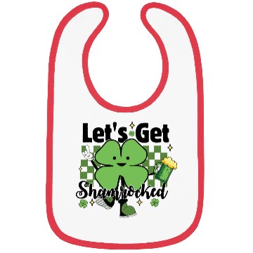 Discover Let s Get Shamrocked St Patricks Day Bibs
