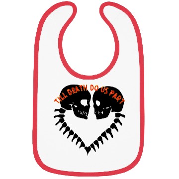 Discover Skulls Till Death Do Us Part Heart © Bibs