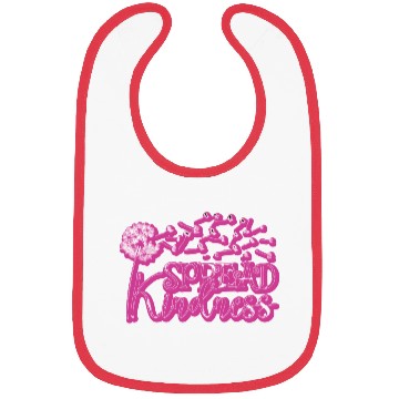 Discover spread kindness like snowflakes Bibs