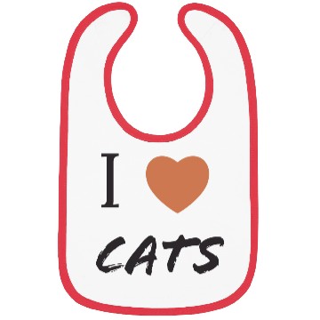 Discover design for cat lovers Bibs