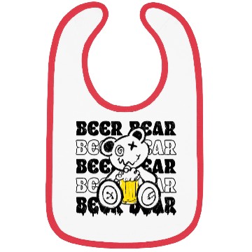 Discover Beer Bear Bibs