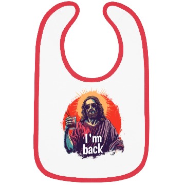 Discover Jesus Christ Easter I'm Back Party Bibs