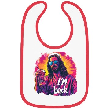 Discover Jesus Christ Easter I'm Back Party Bibs