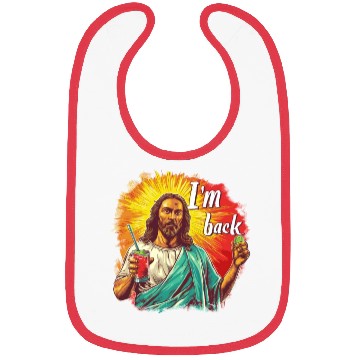 Discover Jesus Christ Easter I'm Back Party Bibs