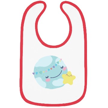 Discover Moon and star Bibs