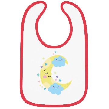 Discover Moon and star Bibs