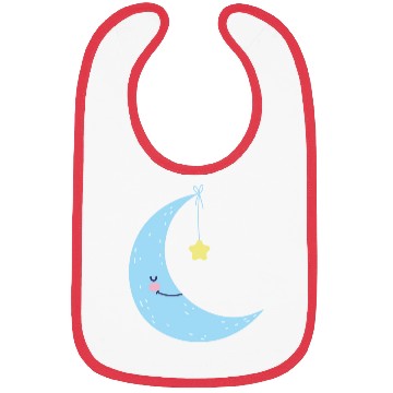 Discover Moon and star Bibs