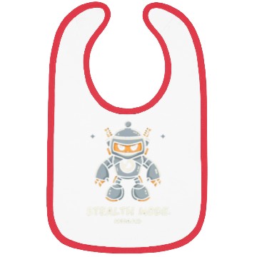 Discover Ninja Robot: Stealth Mode: Engaged Bibs