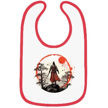 Discover Samurai Sunset Bibs