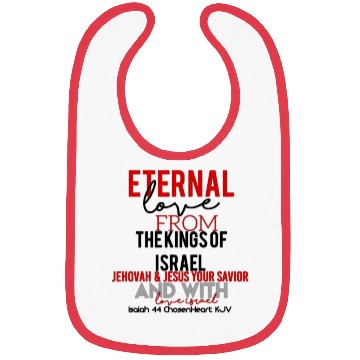 Discover CHOSENHEART ETERNAL LOVE From Israel Bibs