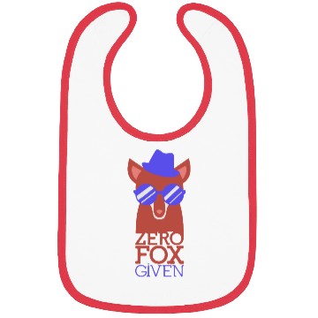 Discover Zero Fox Given - Hilarious Fox Bibs