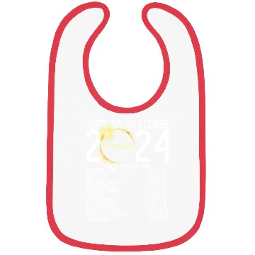 Discover North America Tour 2024 Totality Solar Eclipse Bibs