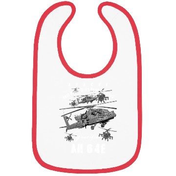 Discover AH64 Apache Us Air Force attack helicopter with c Bibs