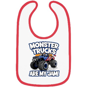 Discover Jam Boy s Monster Truck Bibs