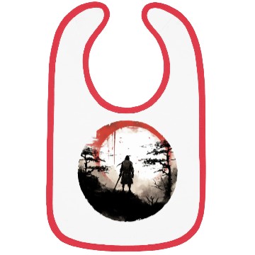 Discover Samurai Sunset Bibs