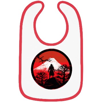 Discover Samurai Sunset Bibs