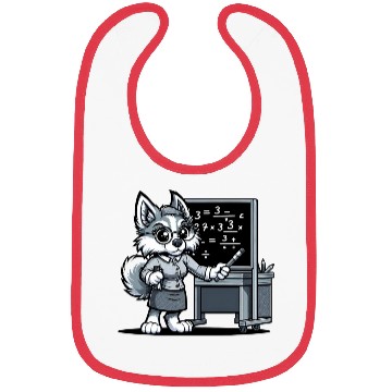 Discover Cute Dog Teacher Bibs