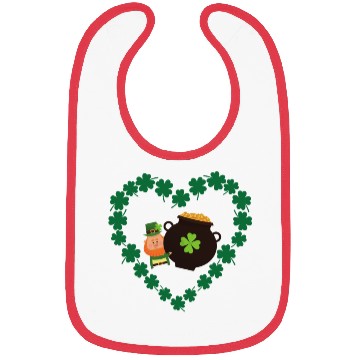 Discover Saint Patrick's Day,Shamrock, Bibs