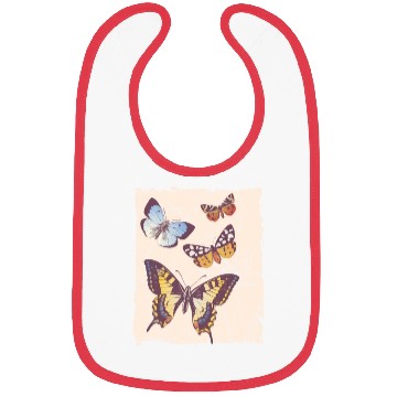 Discover Butterfly Cotaggecore Naturecore Bibs