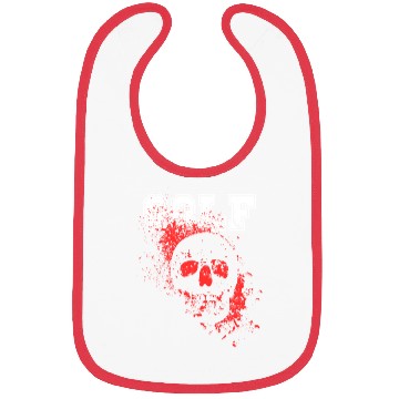 Discover Skull golf Bibs