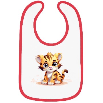 Discover Cute Little Tiger Bibs
