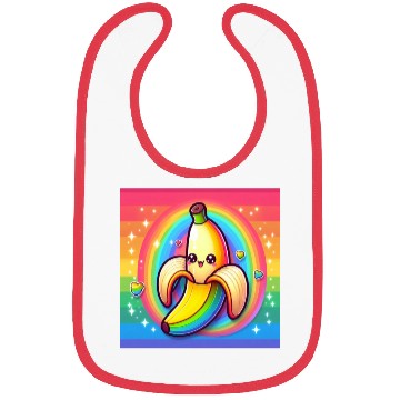 Discover Banana RainbowT-Bibs