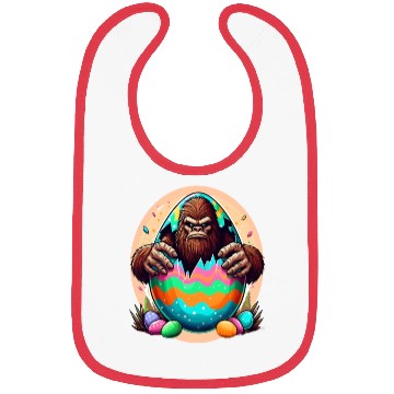 Discover Bigfoot Hatchin' Easter Surprise Bibs