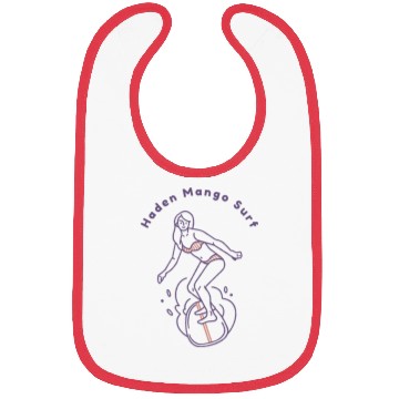 Discover Haden Mango Surfer Girl Bibs