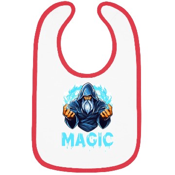 Discover Fantasy Wizard Magic Mystical Sorcerer for a Bibs